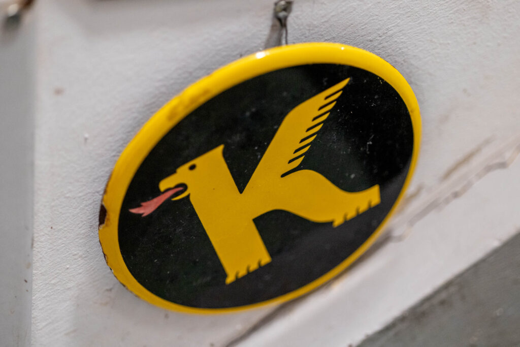 koppartrans skylt